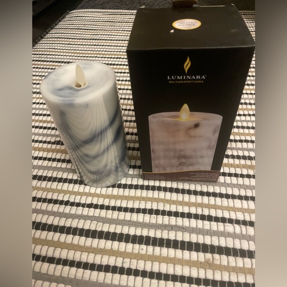 Gray Flameless Candle - Picture 5 of 5